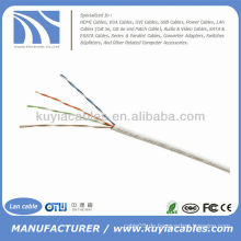 1000FT Cat5e UTP Solid White Netzwerk Ethernet Kabel Cat5 Bulk Wire RJ45 Lan Kabel Box